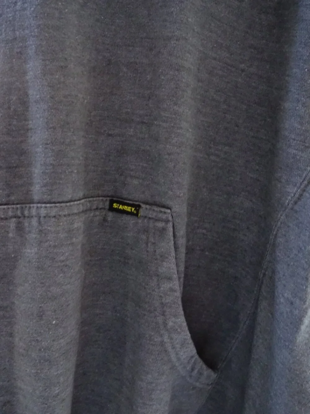 Stanley Gray Hoodie( missing hood string) Size Large